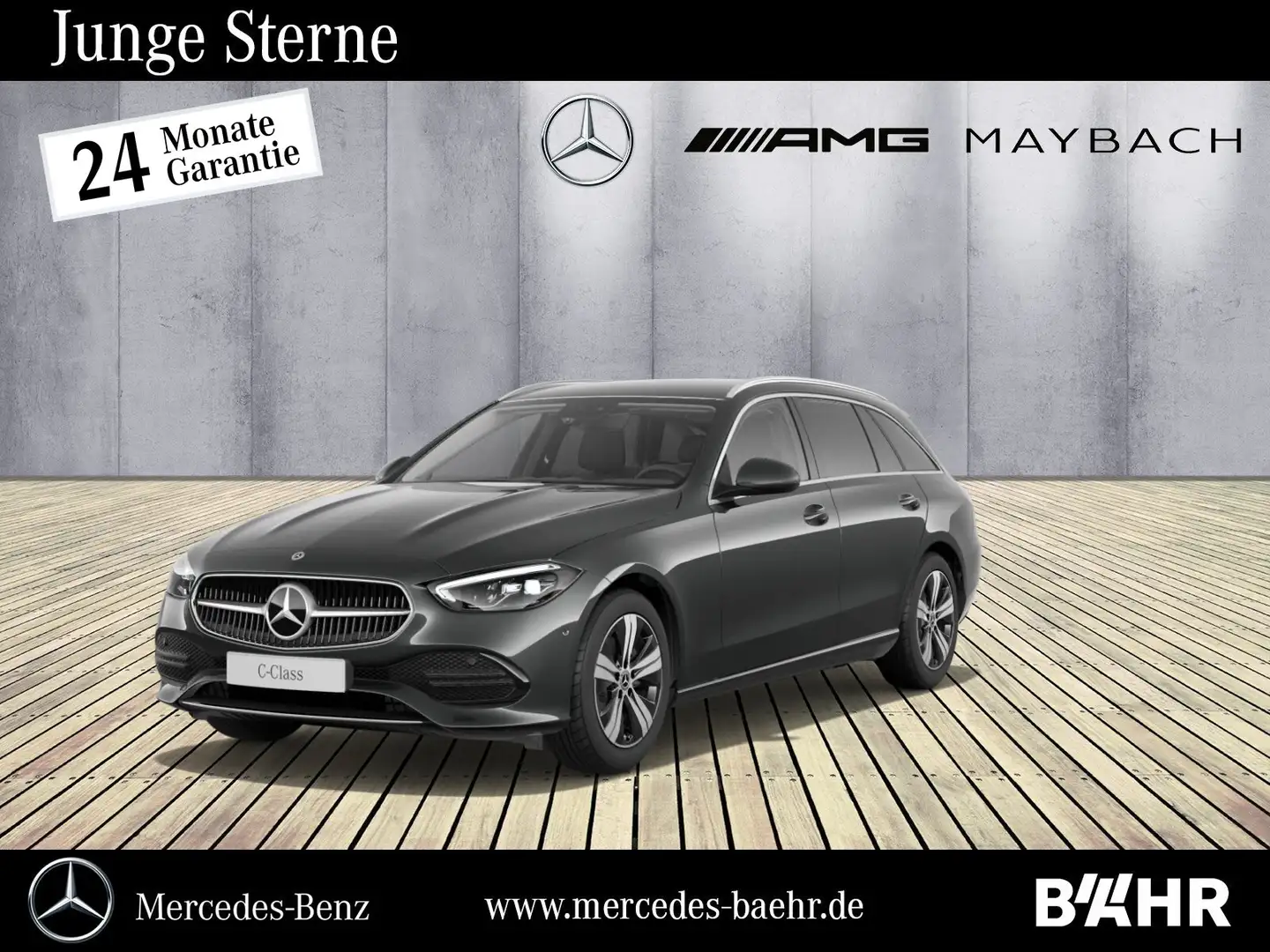 Mercedes-Benz C 180 C 180 T-Modell Avantgarde/MBUX/LED/RFK/LMR-17" Grau - 1