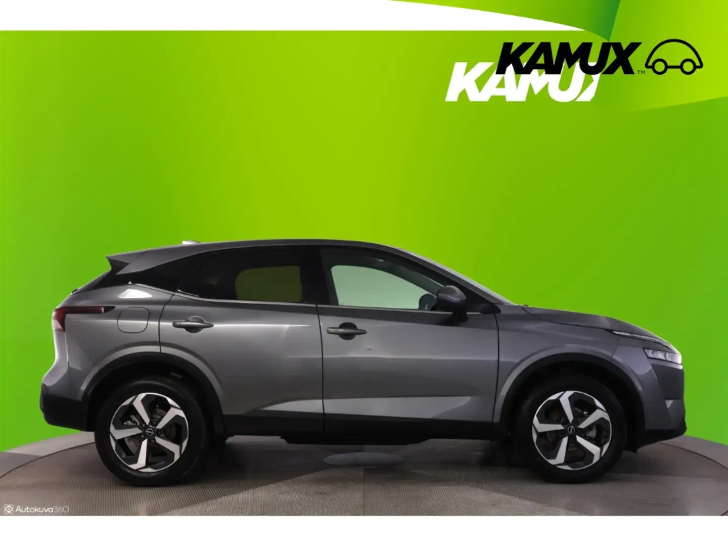 Nissan Qashqai 1.3DIG-T Aut.N-Connecta+LED+NAVI+CARPLAY Grau - 2