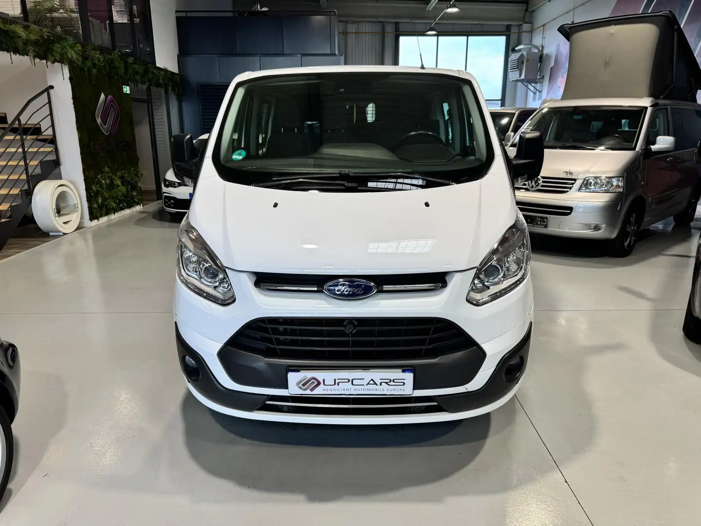 Ford Transit Custom 2.0 TDCi 130 Fourgon Cabine approfondie 310 L2H1 Blanc - 2