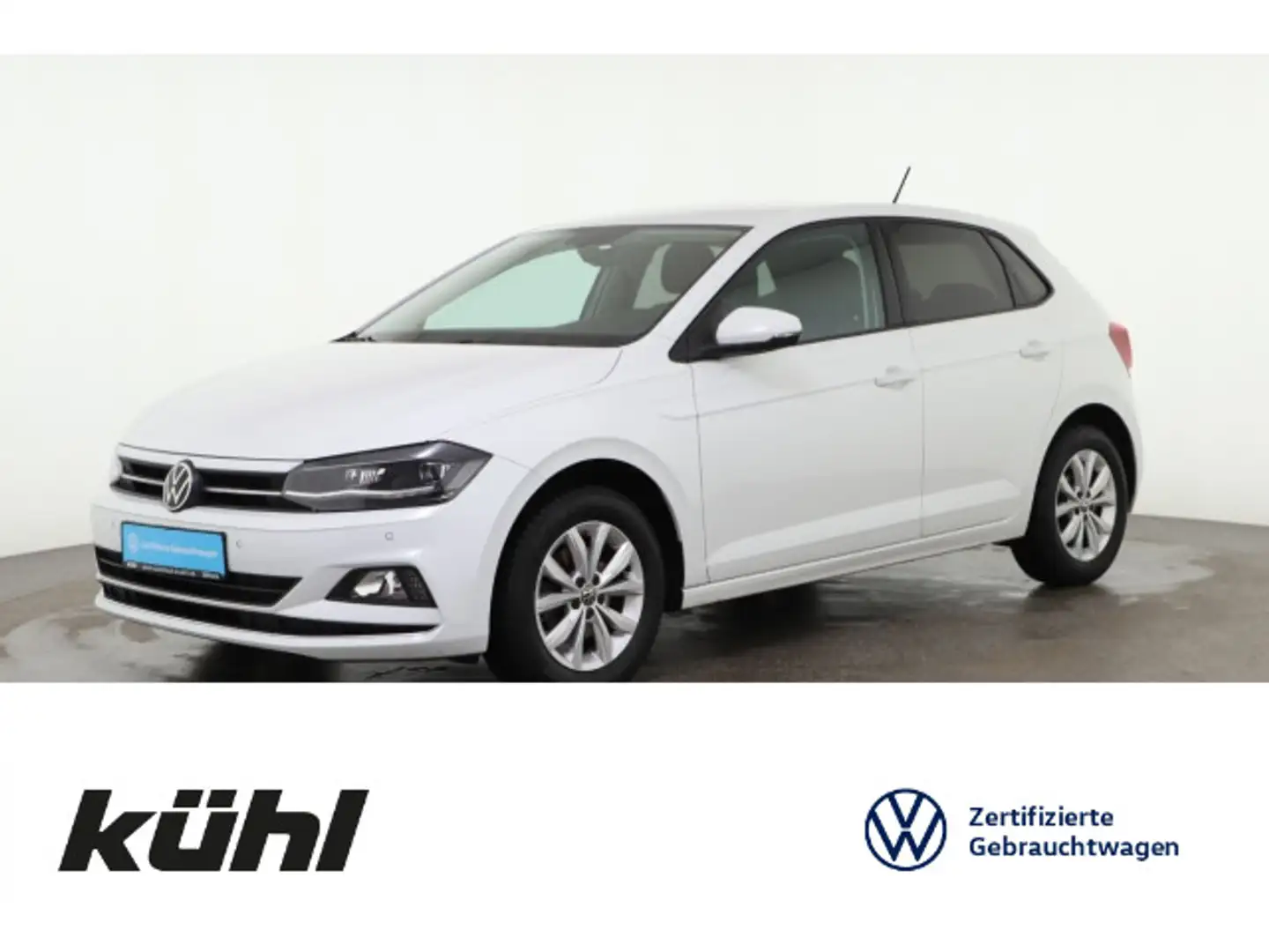 Volkswagen Polo 6 VI 1.0 TSI DSG Highline LED/ACC/Kamera/Na Weiß - 1