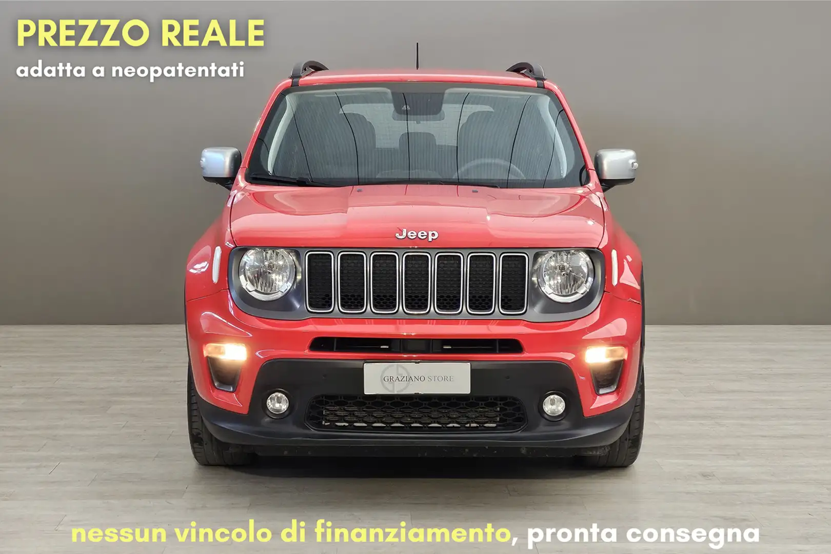 Jeep Renegade 1.3 T4 190CV PHEV 4xe AT6 Limited Rosso - 1