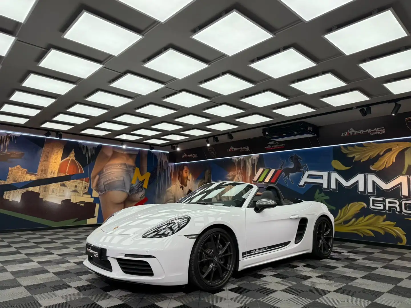 Porsche 718 Spyder 718 Boxster 2.0 T Blanc - 1