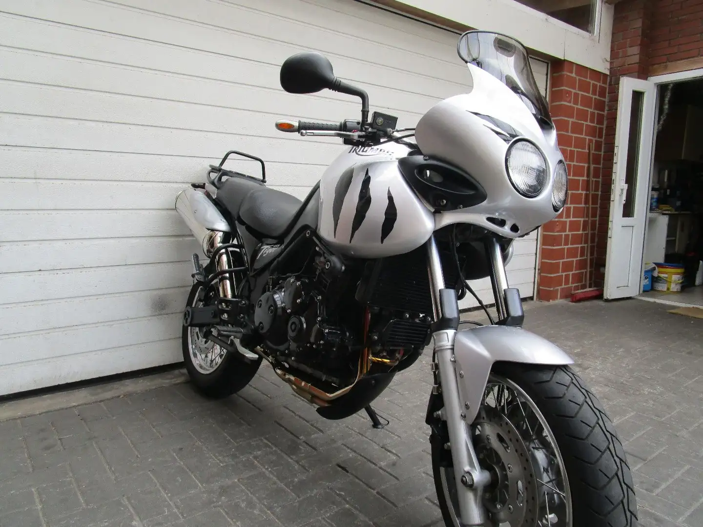 Triumph Tiger 955i Viele Extras   Topzustand Argent - 2