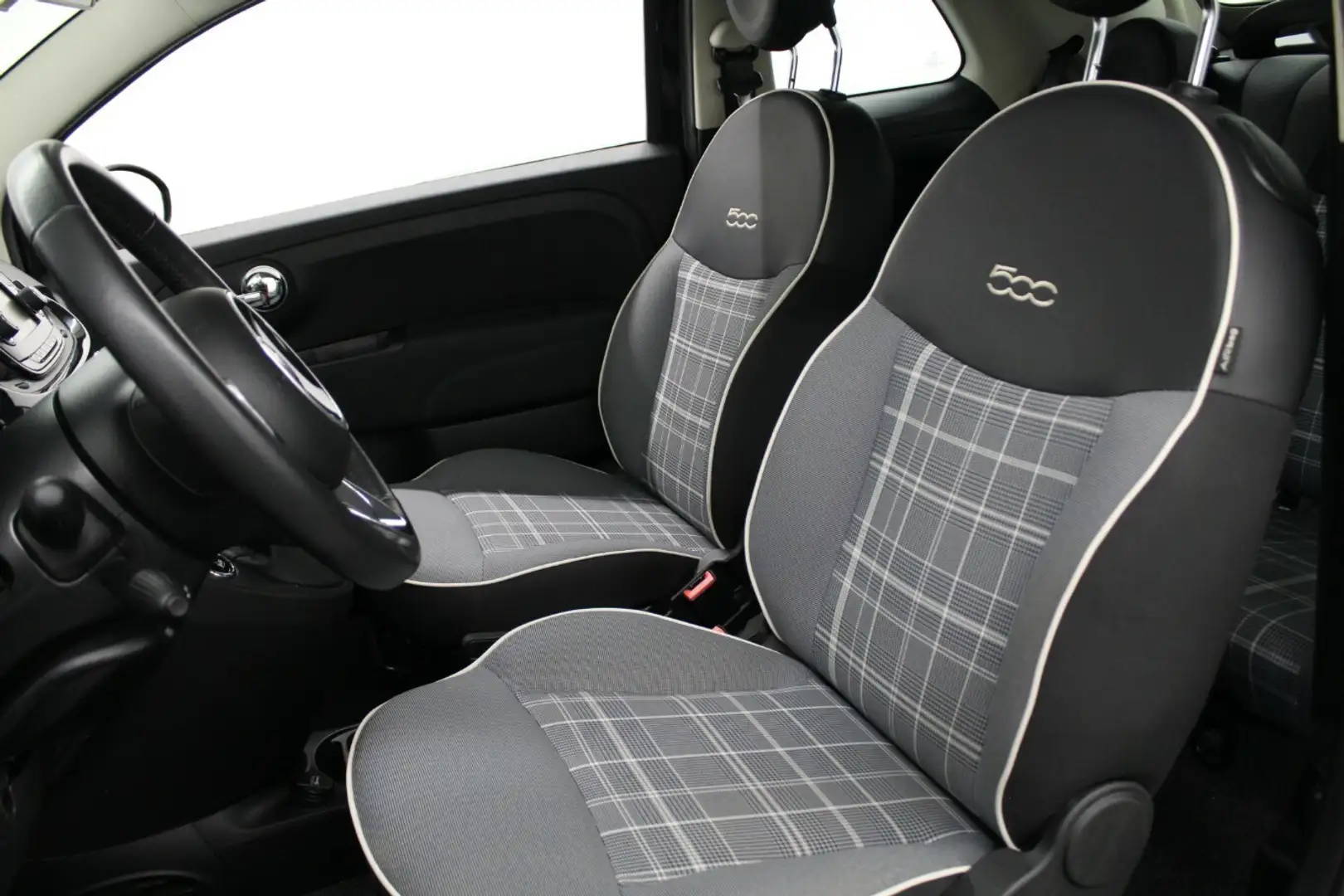 Fiat 500C 1.2 Lounge Navi+PDC+Klima+Allwetter! Schwarz - 2