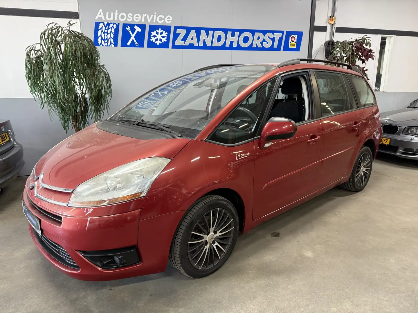 Citroen Grand C4 Picasso 2.0-16V Ambiance 7p. Automaat!!! Rood - 1