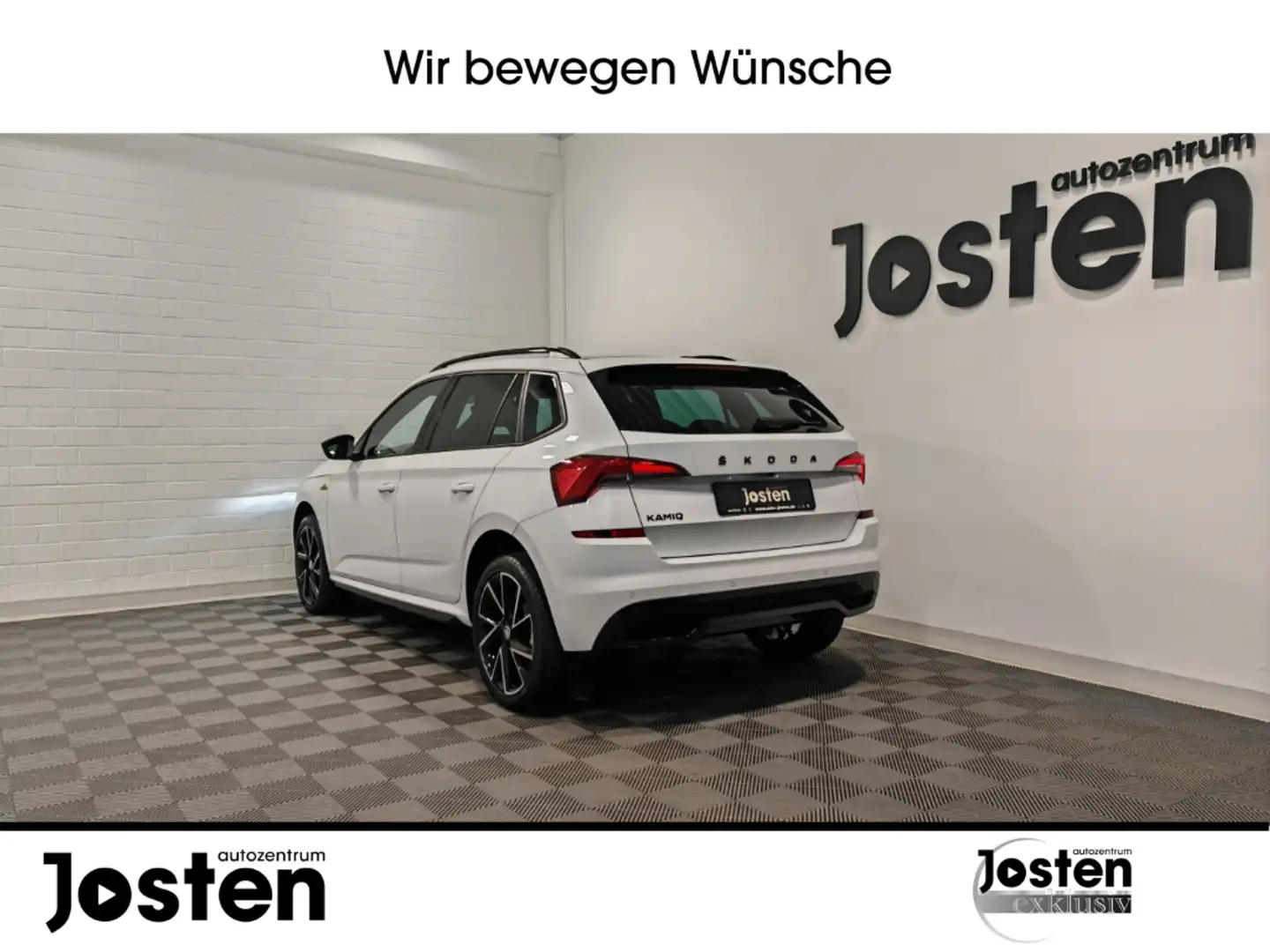 Skoda Kamiq Monte Carlo 1.5 TSI NAVI PDC ACC RFK LED VIRTUAL Wit - 2