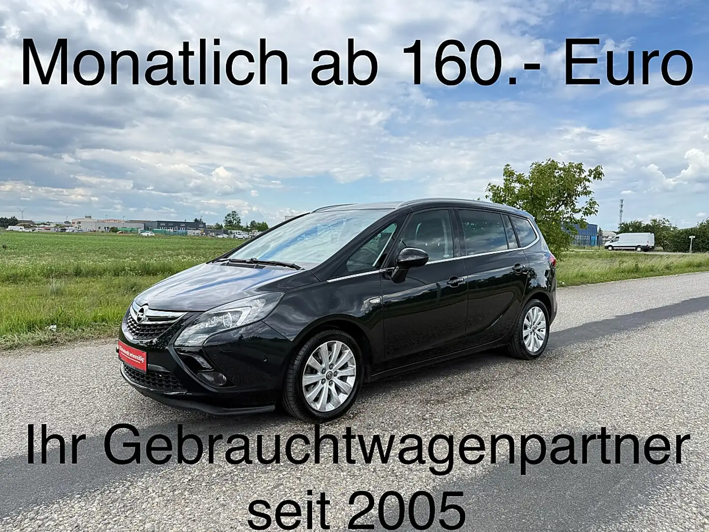 Opel Zafira Tourer 2,0 CDTI Ecotec Cosmo Aut. Schwarz - 1