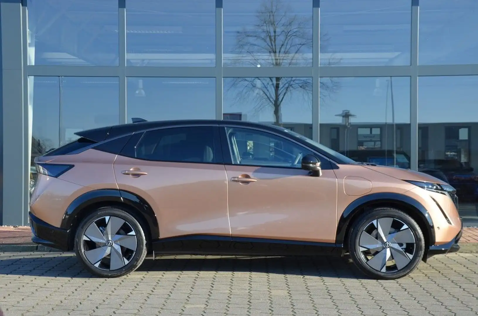 Nissan Ariya Evolve+ Pack e-4orce 20" Brun - 1