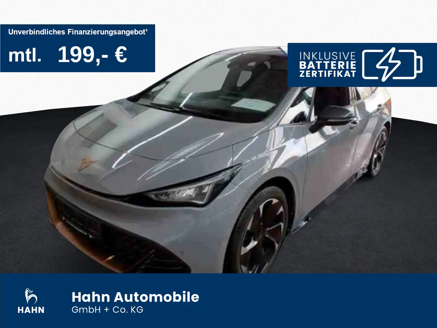 CUPRA Born 150 360° ACC 19" LED Navi SHZ Wärmepumpe Grau - 1