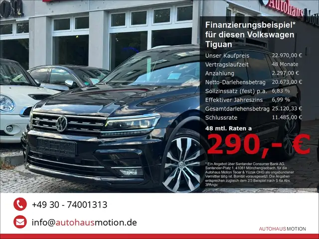 2017 Volkswagen Tiguan in Black for sale
