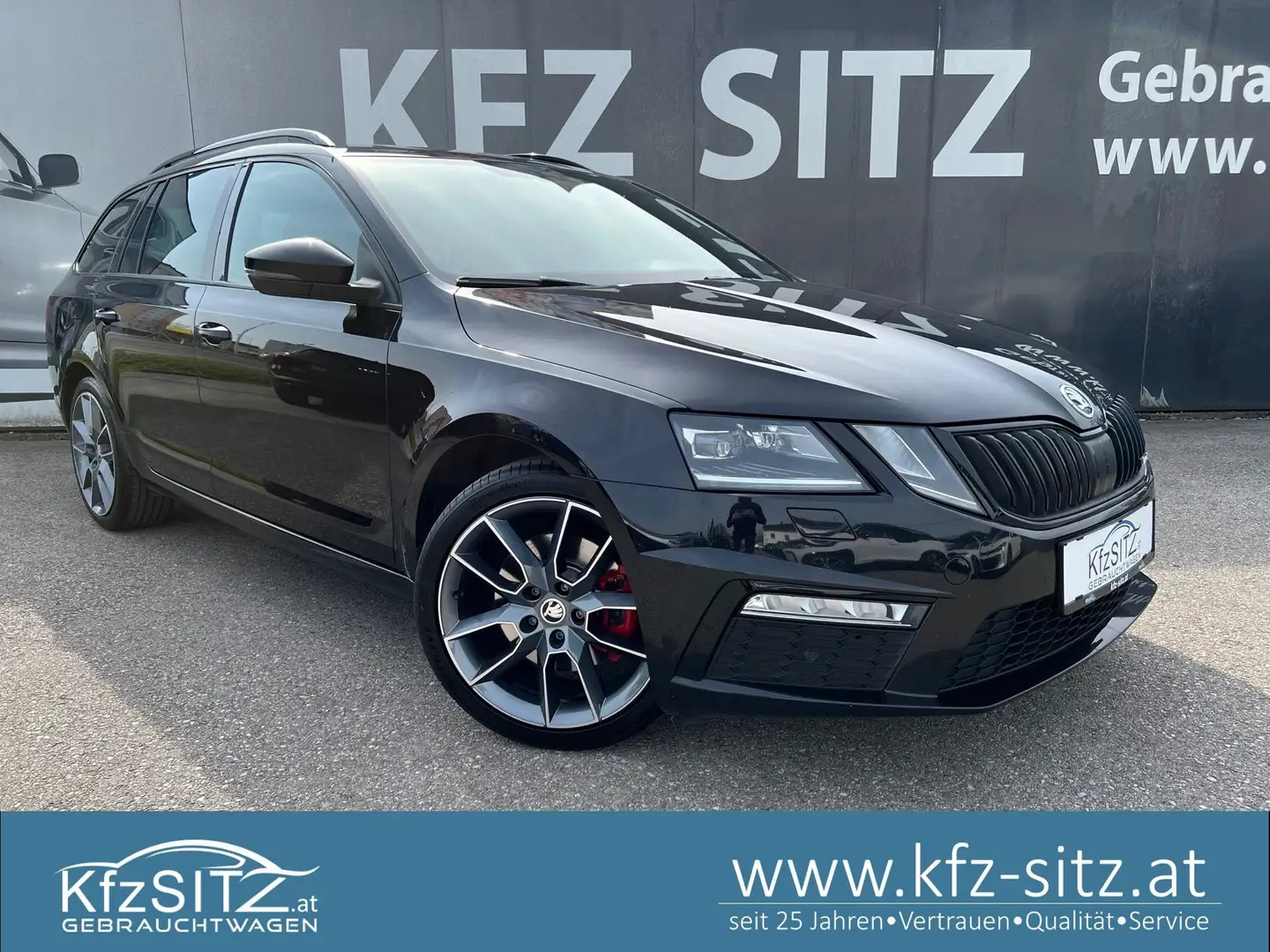 Skoda Octavia Combi RS 2,0 TDI DSG| CANTON*ACC Schwarz - 1