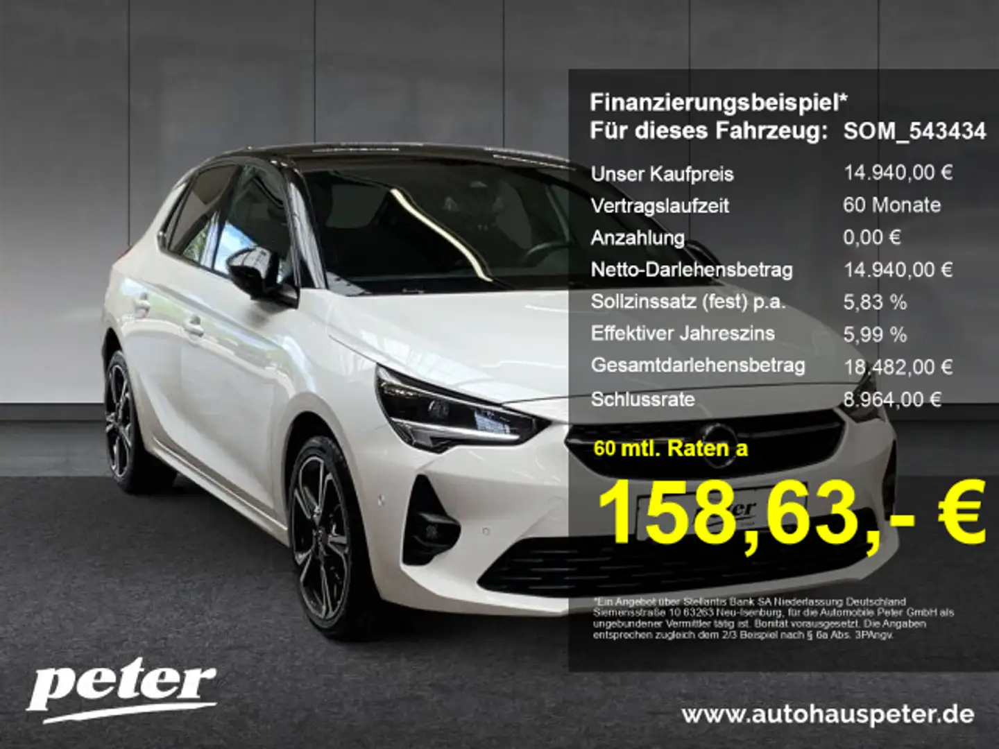 Opel Corsa Corsa F 1.2 Turbo Ultimate Automatik Alcantara Sit Blanco - 1