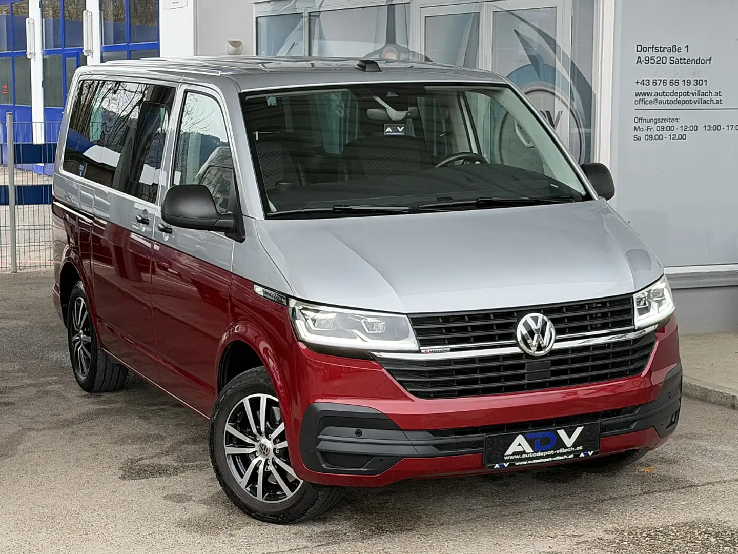 Volkswagen Sonstige Multivan 2,0 TDI 4Motion DSG Rot - 2