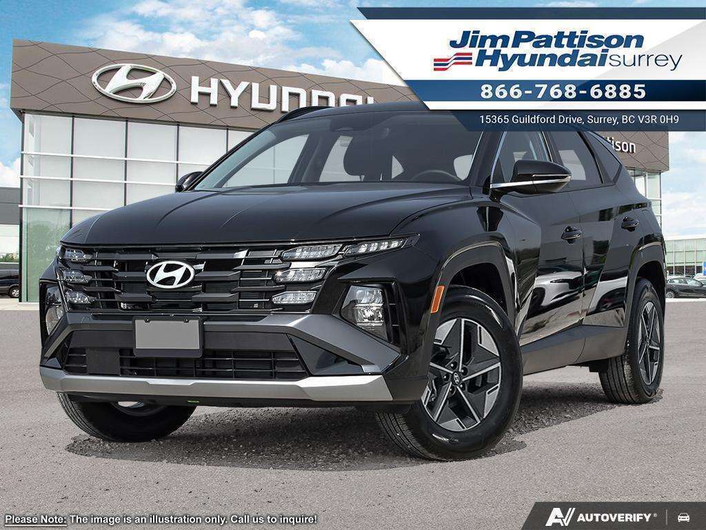 Black 2025 Hyundai Tucson SUV / Crossover All-Wheel Drive 8-Speed Automatic
