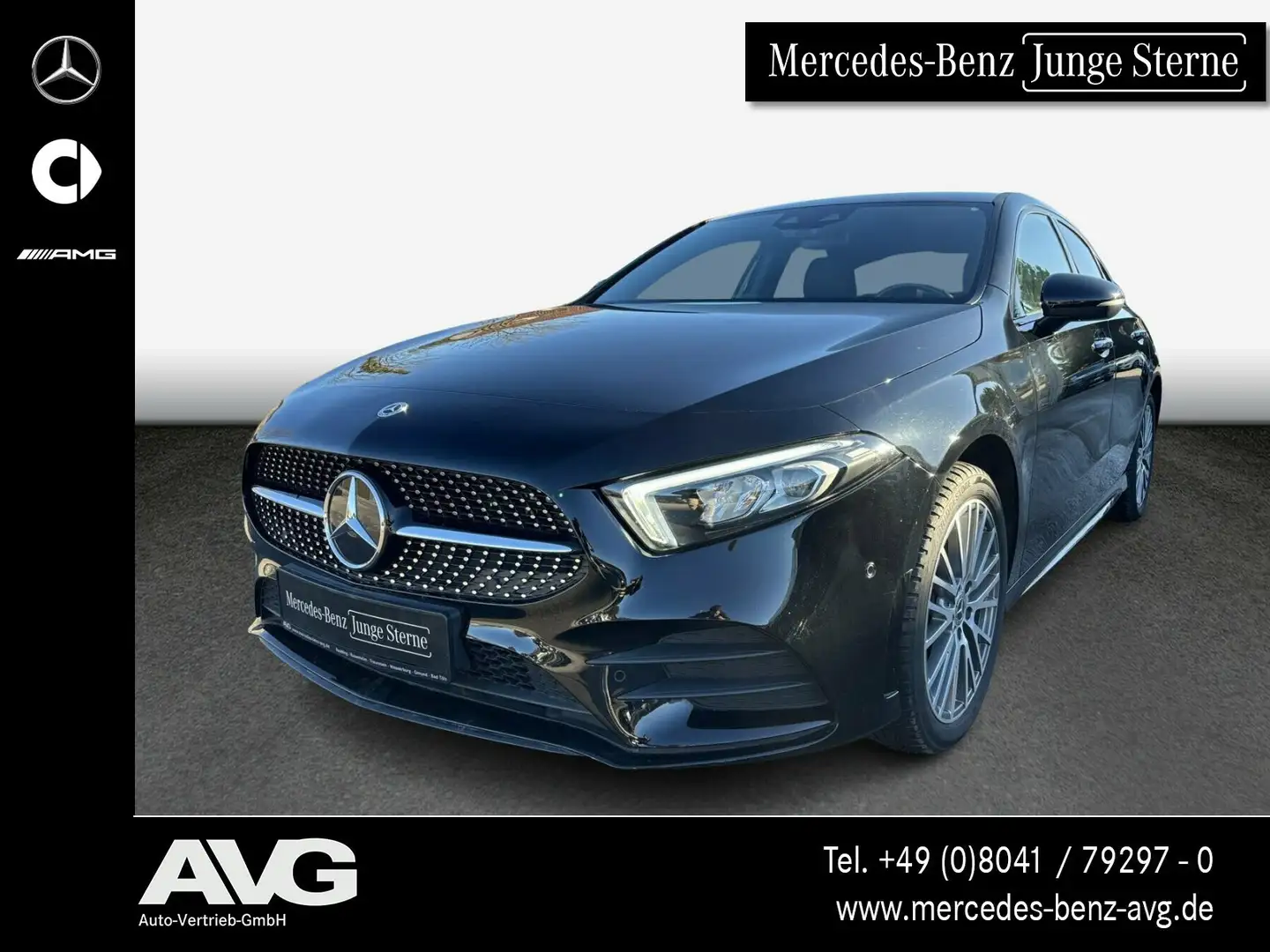 Mercedes-Benz A 250 A 250 e Limousine AMG/NIGHT AMG Line Navi/Styling Schwarz - 1