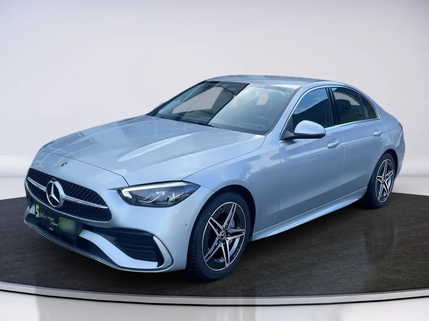 Mercedes-Benz C 180 Navi,Rückfahrkamera,Klimaautomatik Silber - 2