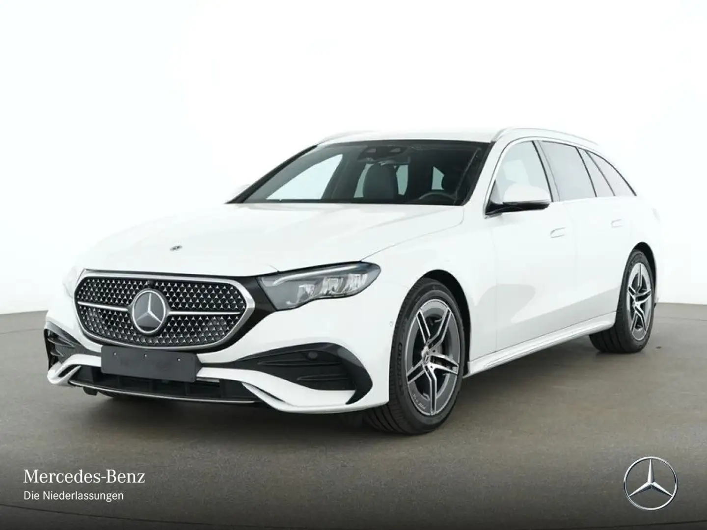 Mercedes-Benz E 220 d T AMG Fahrass Burmester Distr. LED Kamera Weiß - 2