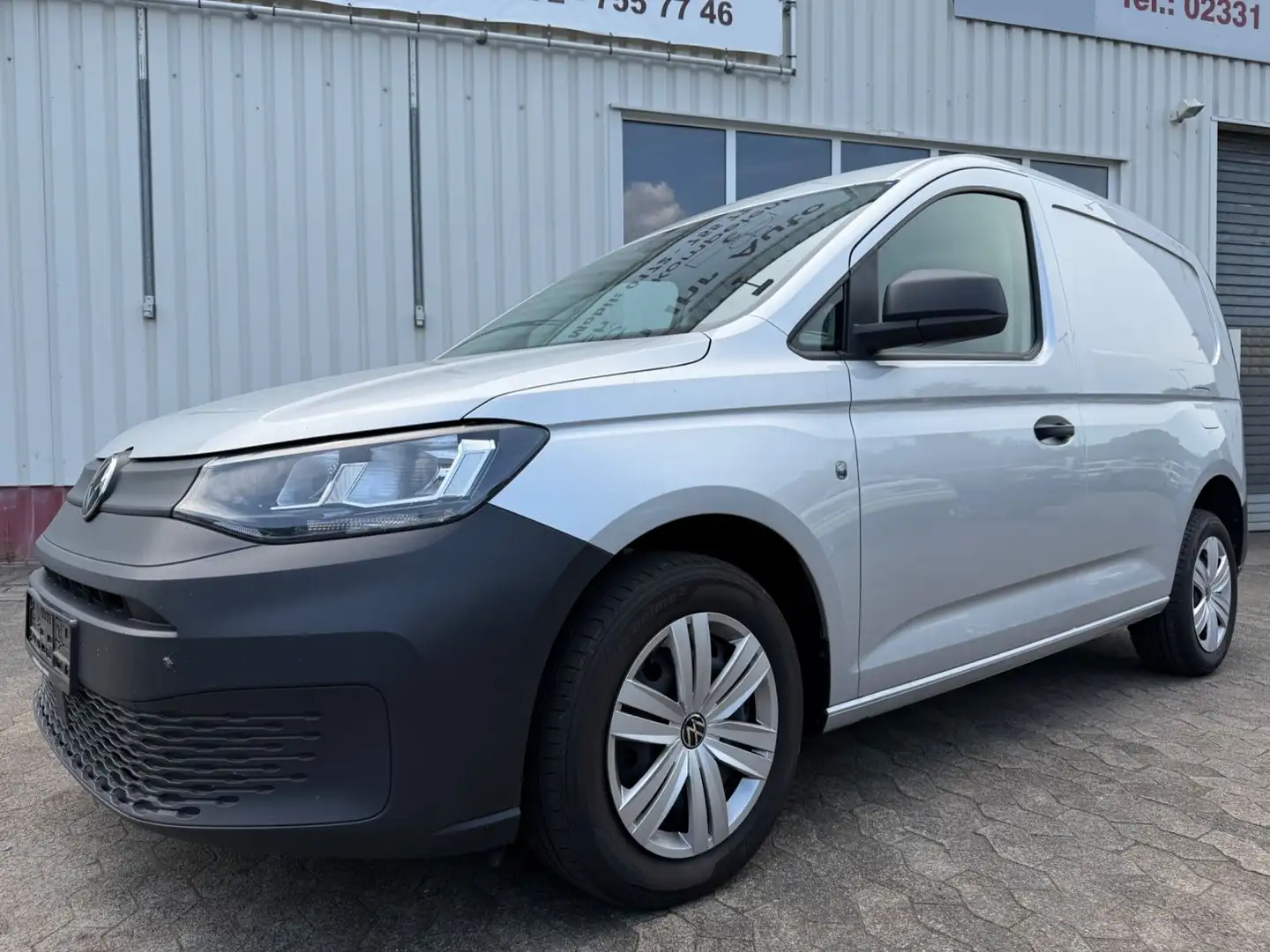 Volkswagen Caddy 2.0 TDI 7-Gang-DSG Cargo Kasten/PDC/1.Hand Argent - 2