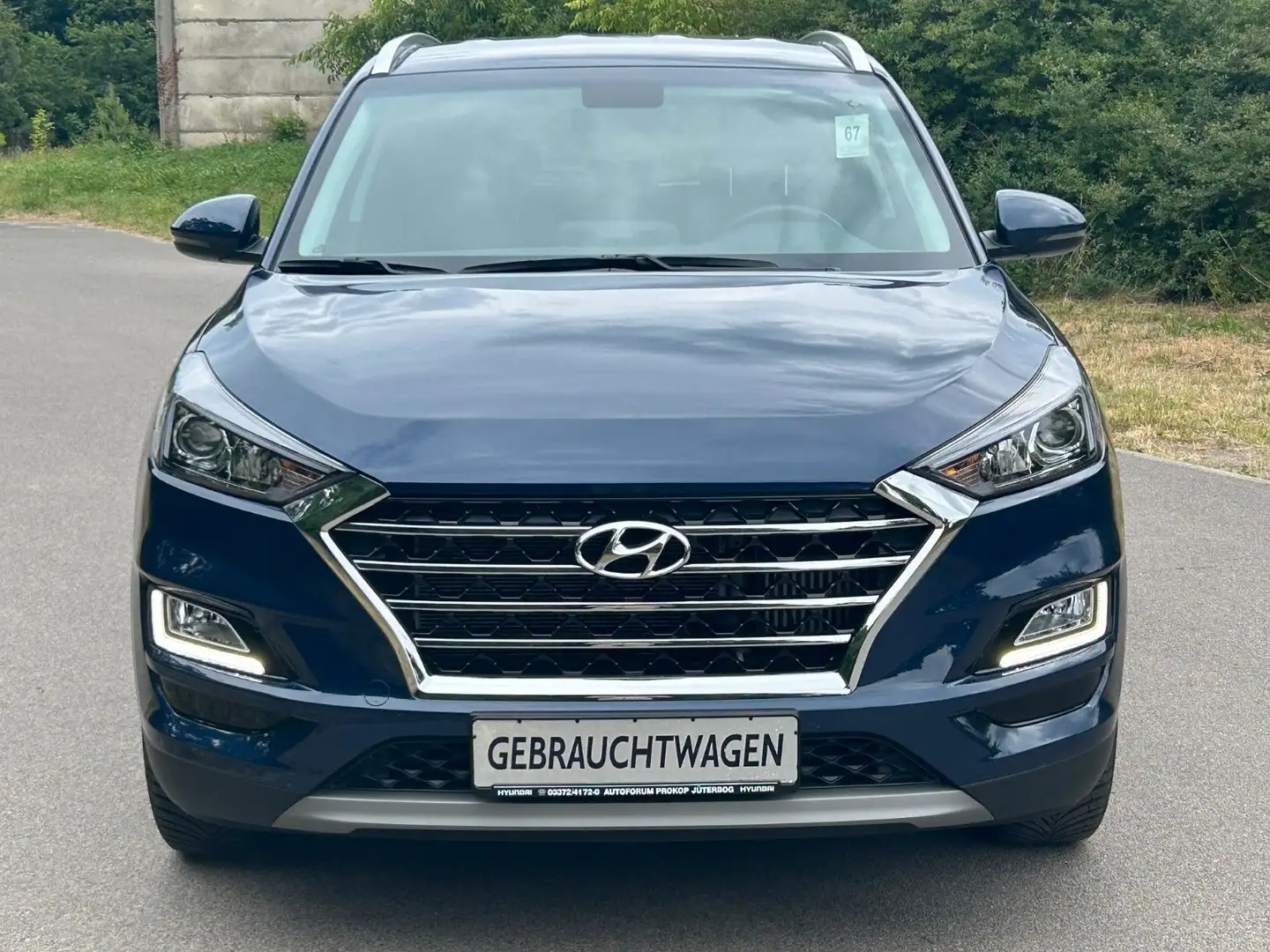 Hyundai TUCSON 1.6 T-GDI Advantage *Navi*Allwetter*AHK* Bleu - 2