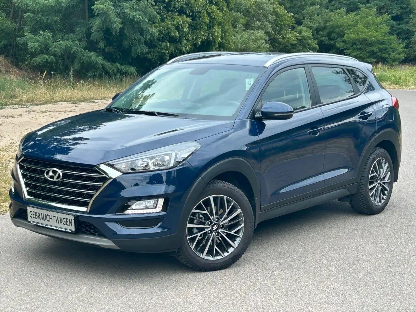 Hyundai TUCSON 1.6 T-GDI Advantage *Navi*Allwetter*AHK* Bleu - 1