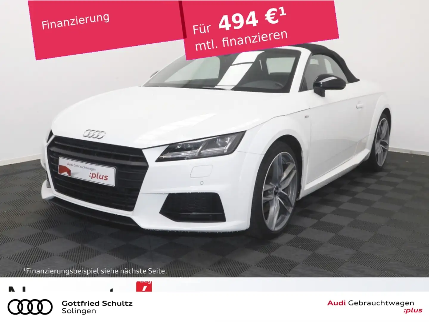 Audi TT Roadster 1.8 TFSI 2x S-Line NaviPlus Bianco - 1
