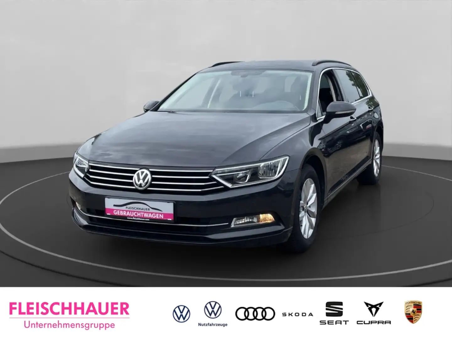 Volkswagen Passat Comfortline 2.0 TDI AHK-klappbar Navi ACC Apple Ca Gris - 1