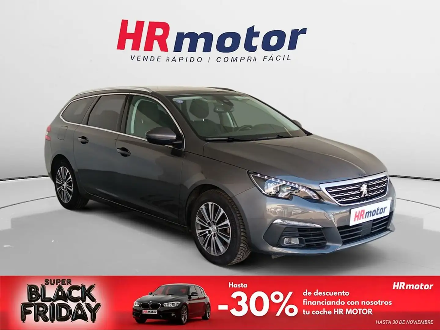 Peugeot 308 1.2 PureTech 130 SW Allure Gris - 1