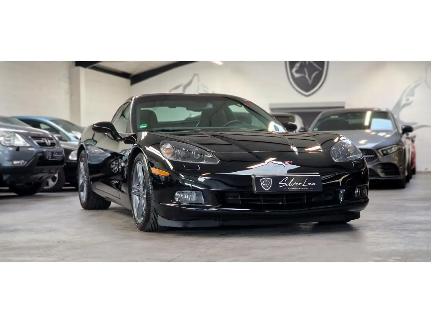 Chevrolet Corvette C6 Coupé 6.2 V8 LS3 BV6 437 Compétition / Historique/ faible kilométrage Noir - 2
