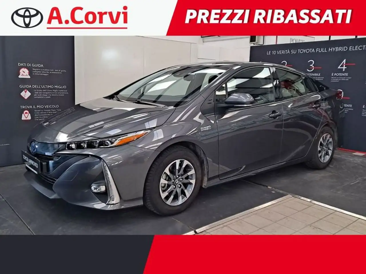 Toyota Prius occasion | Sedan | Grijs | in Genzano di Roma voor € 24.000,-