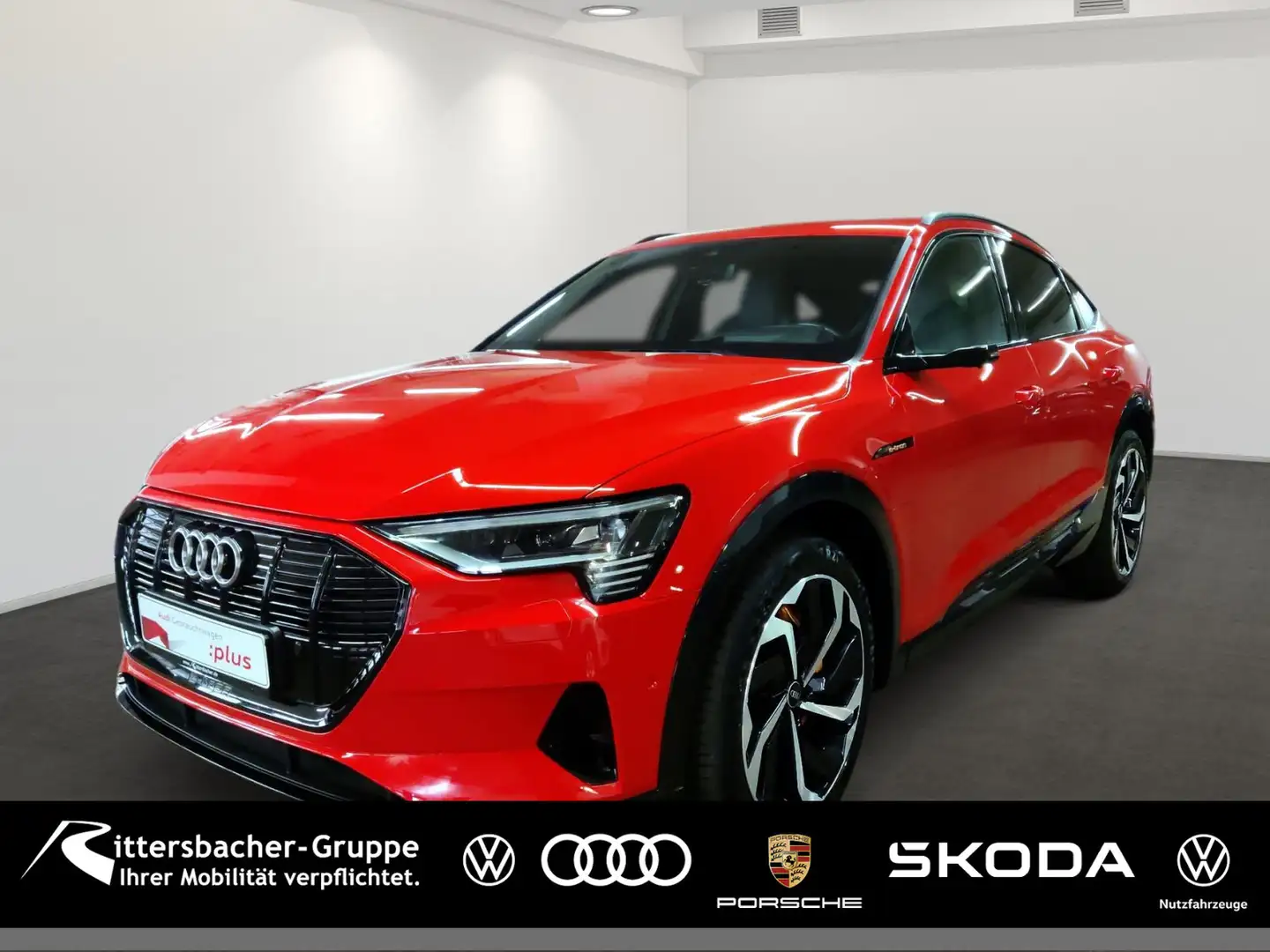 Audi e-tron advanced Rojo - 1