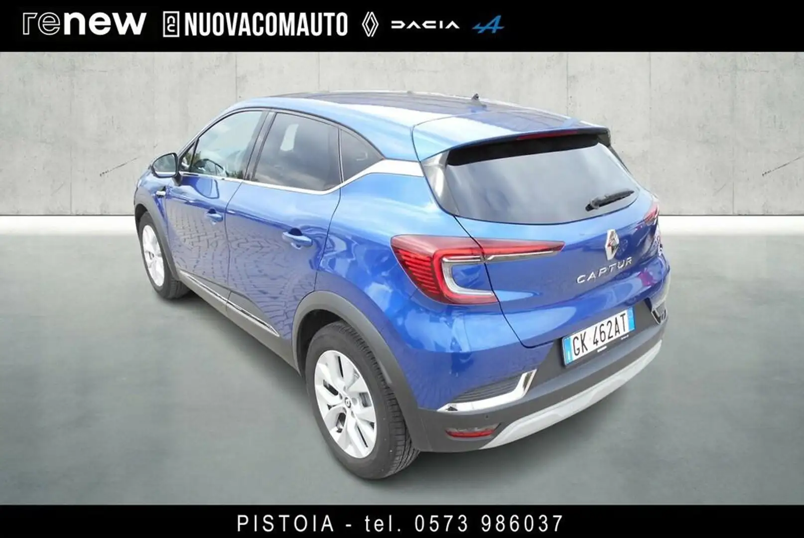 Renault Captur 1.0 tce Intens Gpl 100cv my21 Blau - 2