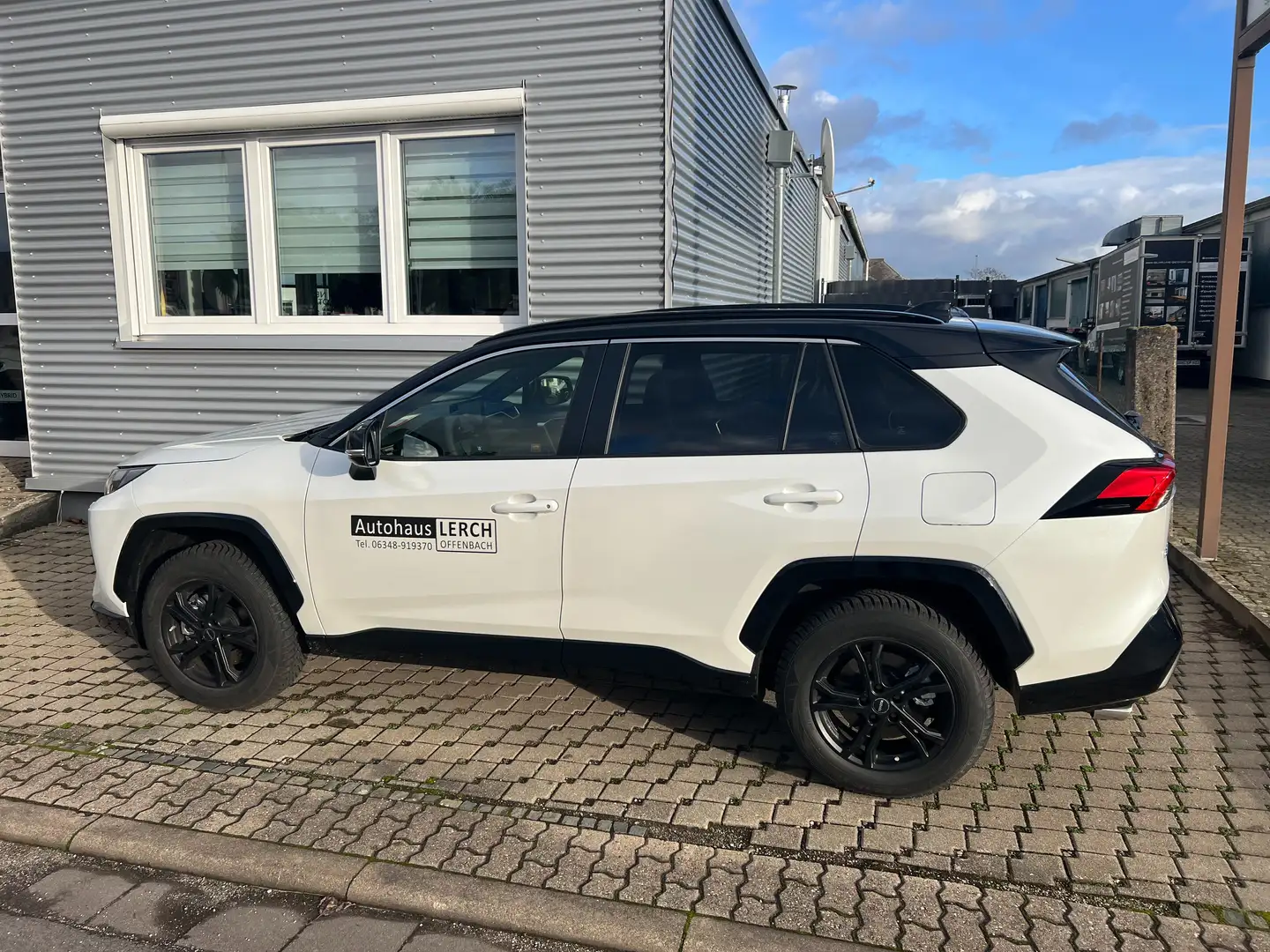 Toyota RAV 4 2.5 4x4 Hybrid Style Selection Weiß - 2