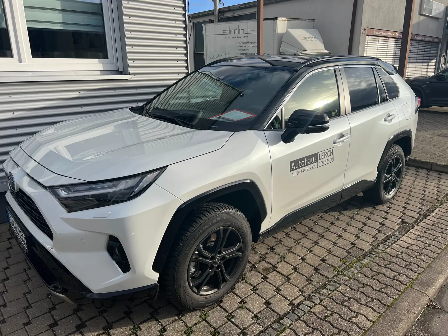 Toyota RAV 4 2.5 4x4 Hybrid Style Selection Weiß - 1