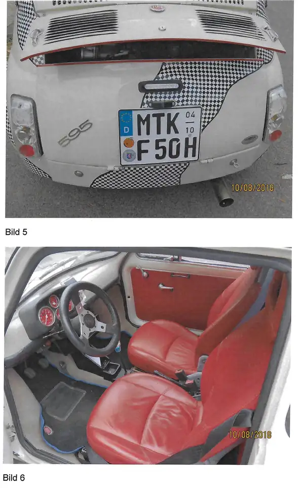 Fiat 500 Abarth Sport- 500er Club, foto 4