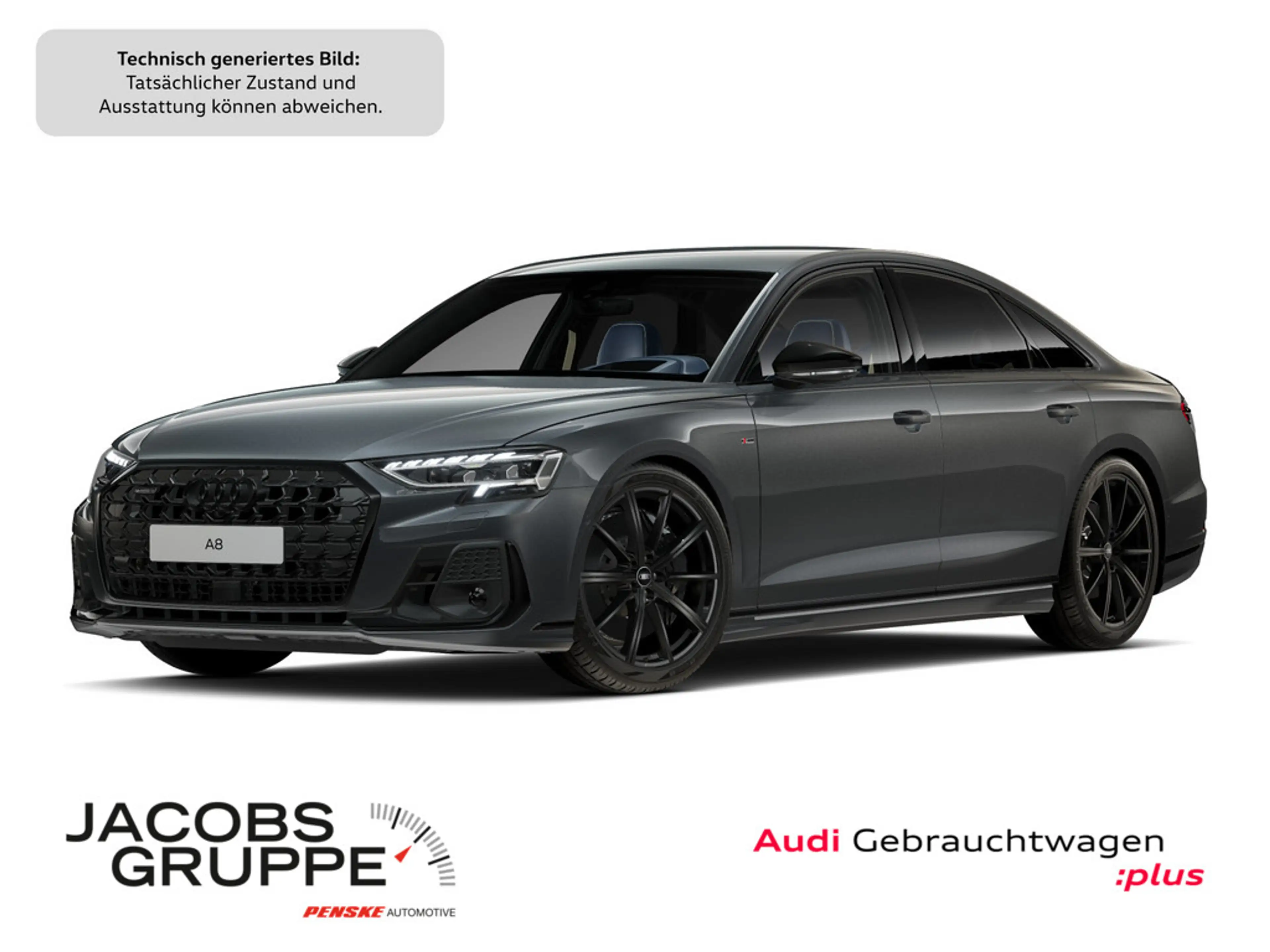 Audi A8 60TFSI S line Black+/Exclusive/187UPE/Vollleder/Digi Matrix/HuD/360