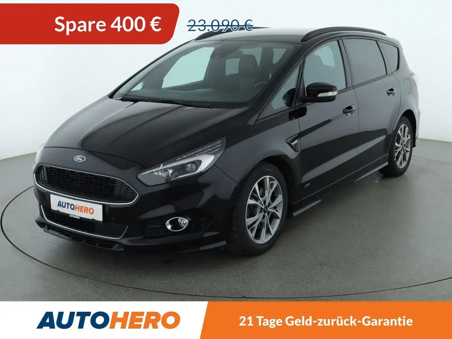 Ford S-Max 2.0 TDCi EcoBlue ST-Line AWD *ACC*CAM*PDC*ALU*LIM* Schwarz - 1