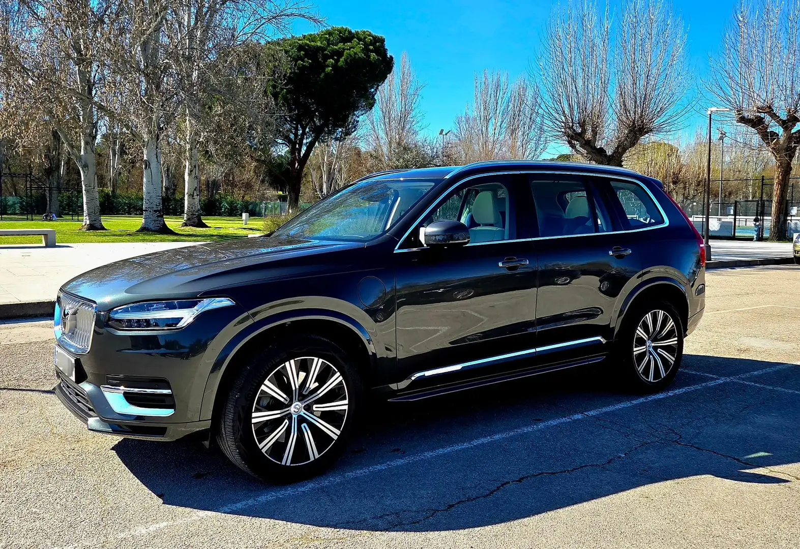 Volvo XC90 XC90 T8 Twin Inscription AWD 407 Inscription Gris - 1