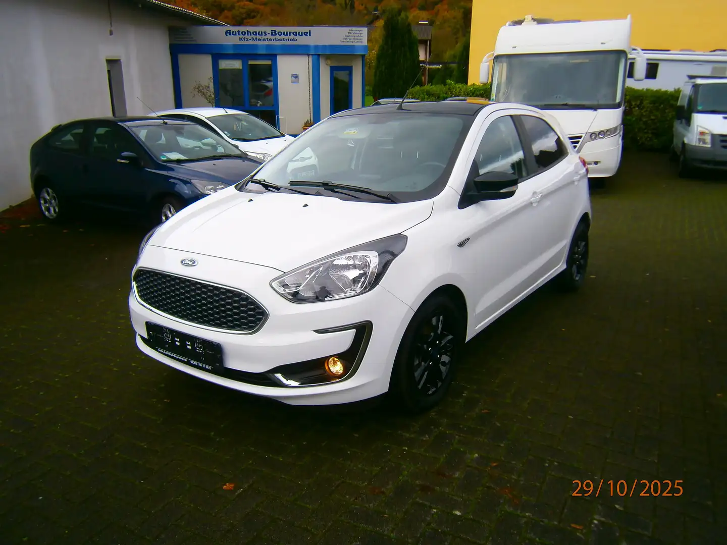 Ford Ka/Ka+ Black / White Alb - 2