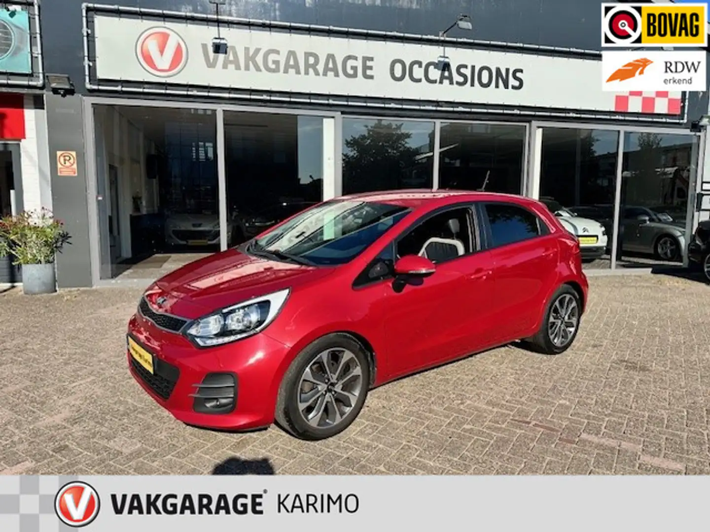 Kia Rio 1.4 CVVT DynamicLine Rood - 1