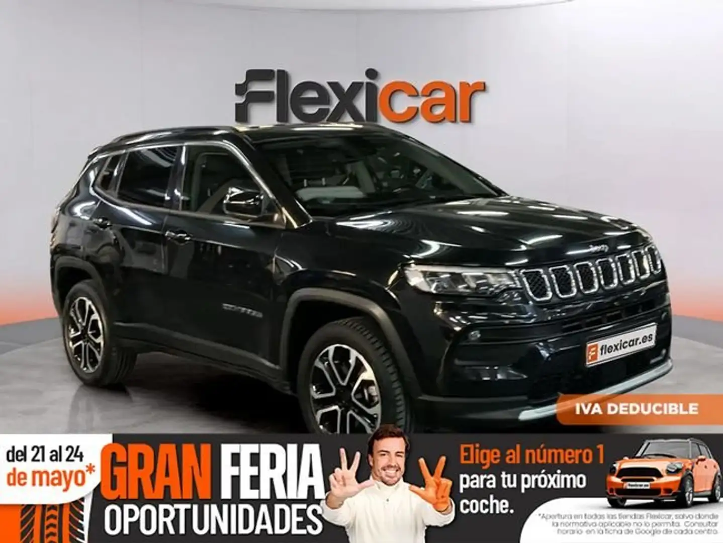 Jeep Compass 1.3 PHEV Limited EAWD Aut. 190 Negro - 1