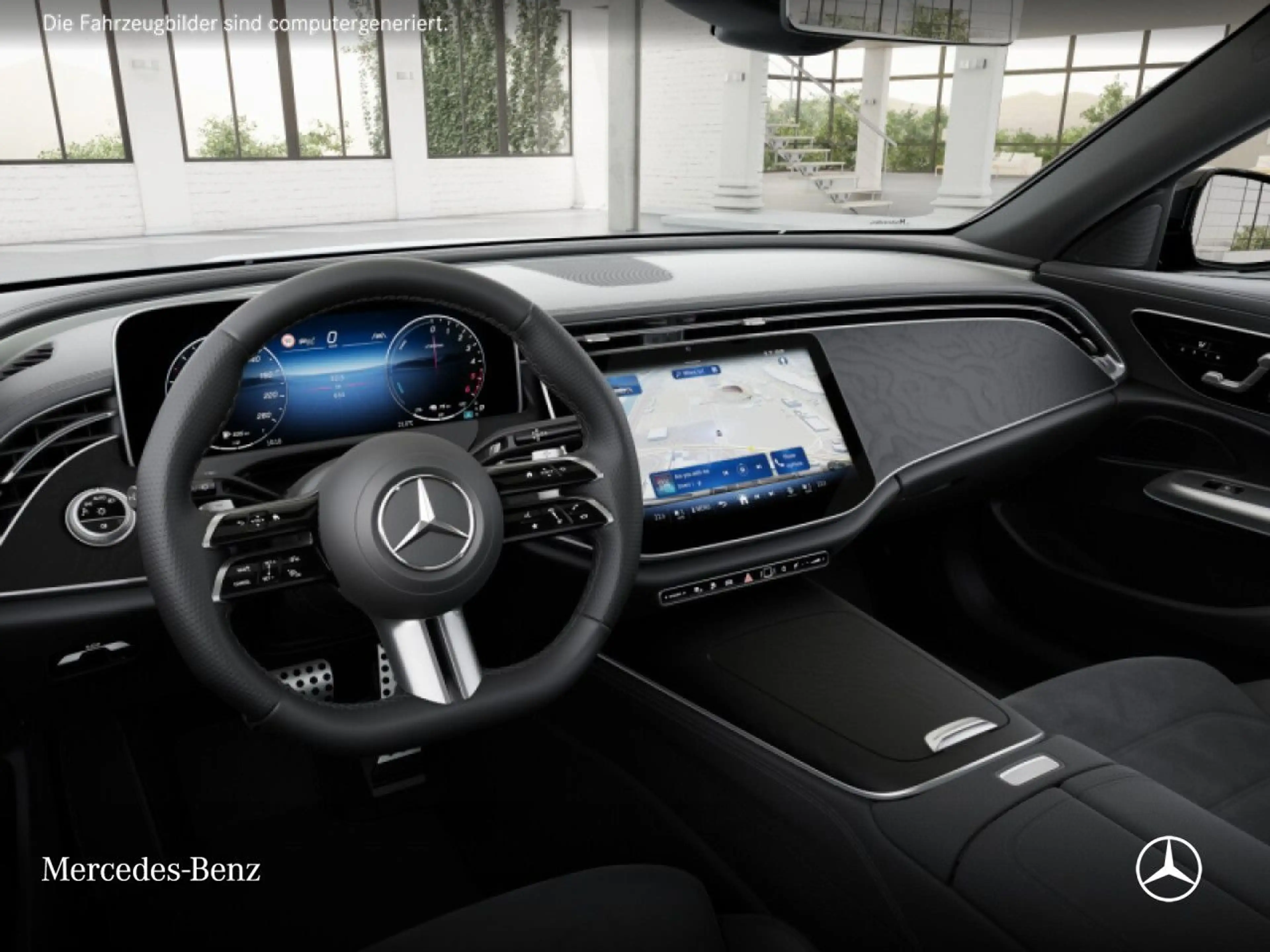 Mercedes-Benz E 300 de T 4M AMG Fahrass 360° Pano Distr. AHK PTS — photo 9