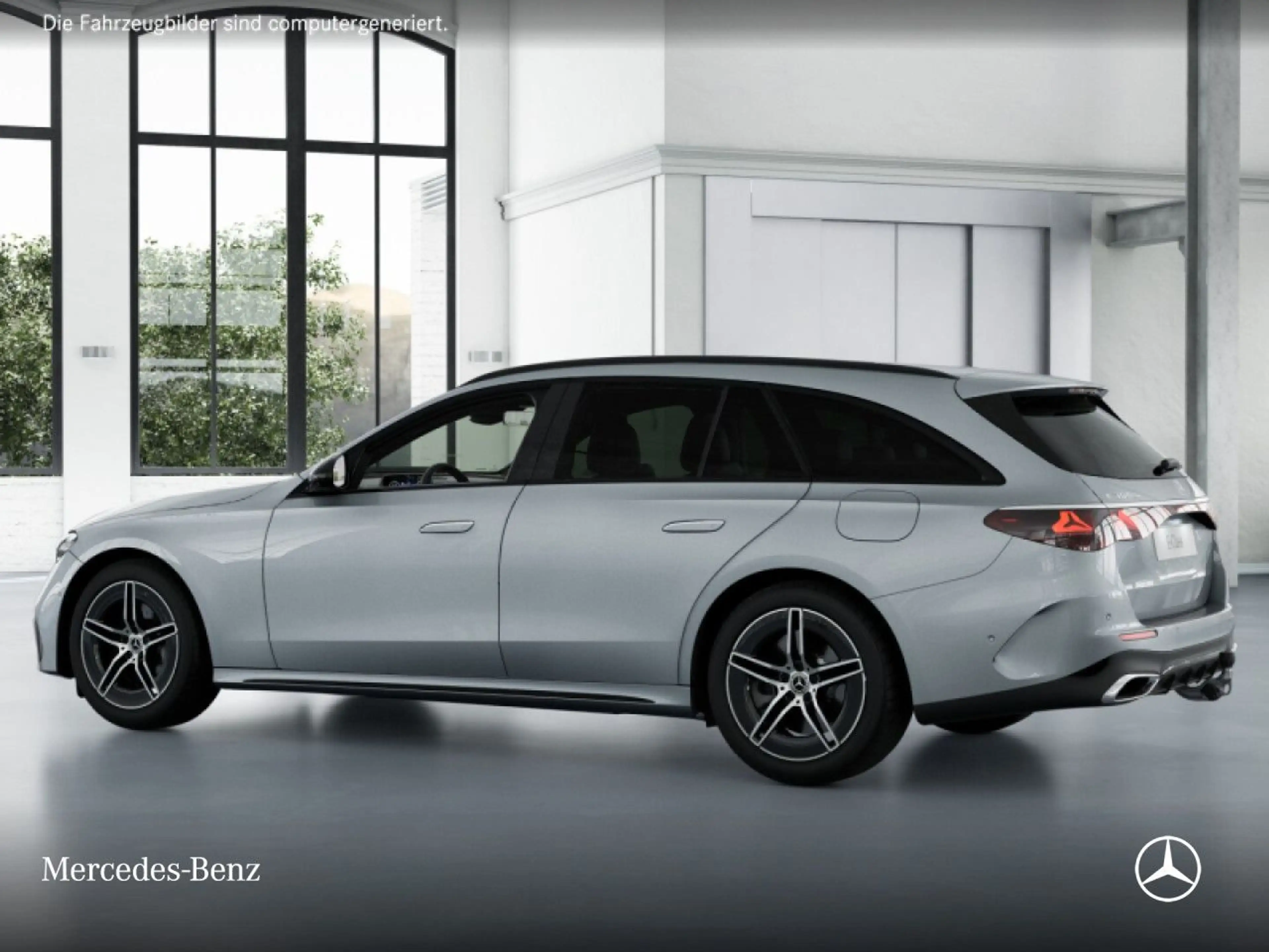 Mercedes-Benz E 300 de T 4M AMG Fahrass 360° Pano Distr. AHK PTS — photo 14