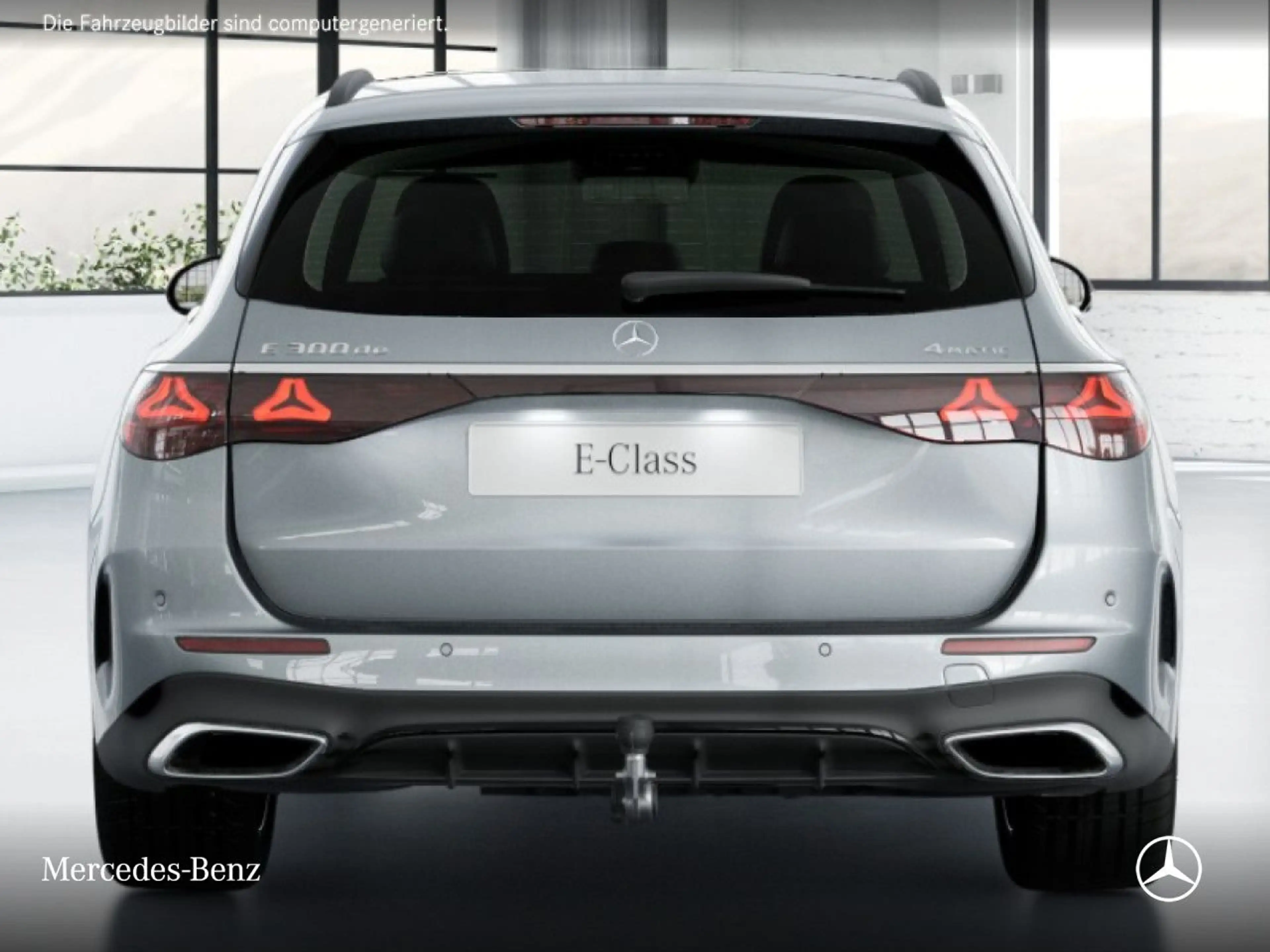 Mercedes-Benz E 300 de T 4M AMG Fahrass 360° Pano Distr. AHK PTS — photo 7