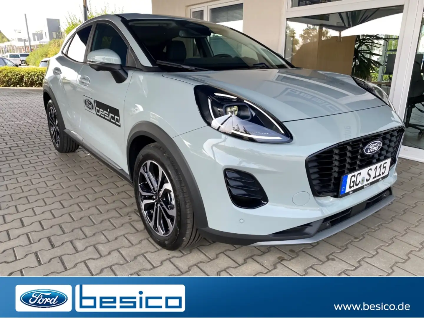 Ford Puma Titanium MHEV+iACC+LED+NAV+DAB+PDC+BLIS+LMF Grau - 1