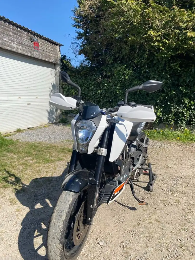 KTM 125 Duke 2016 ktm 125 duke white Alb - 1