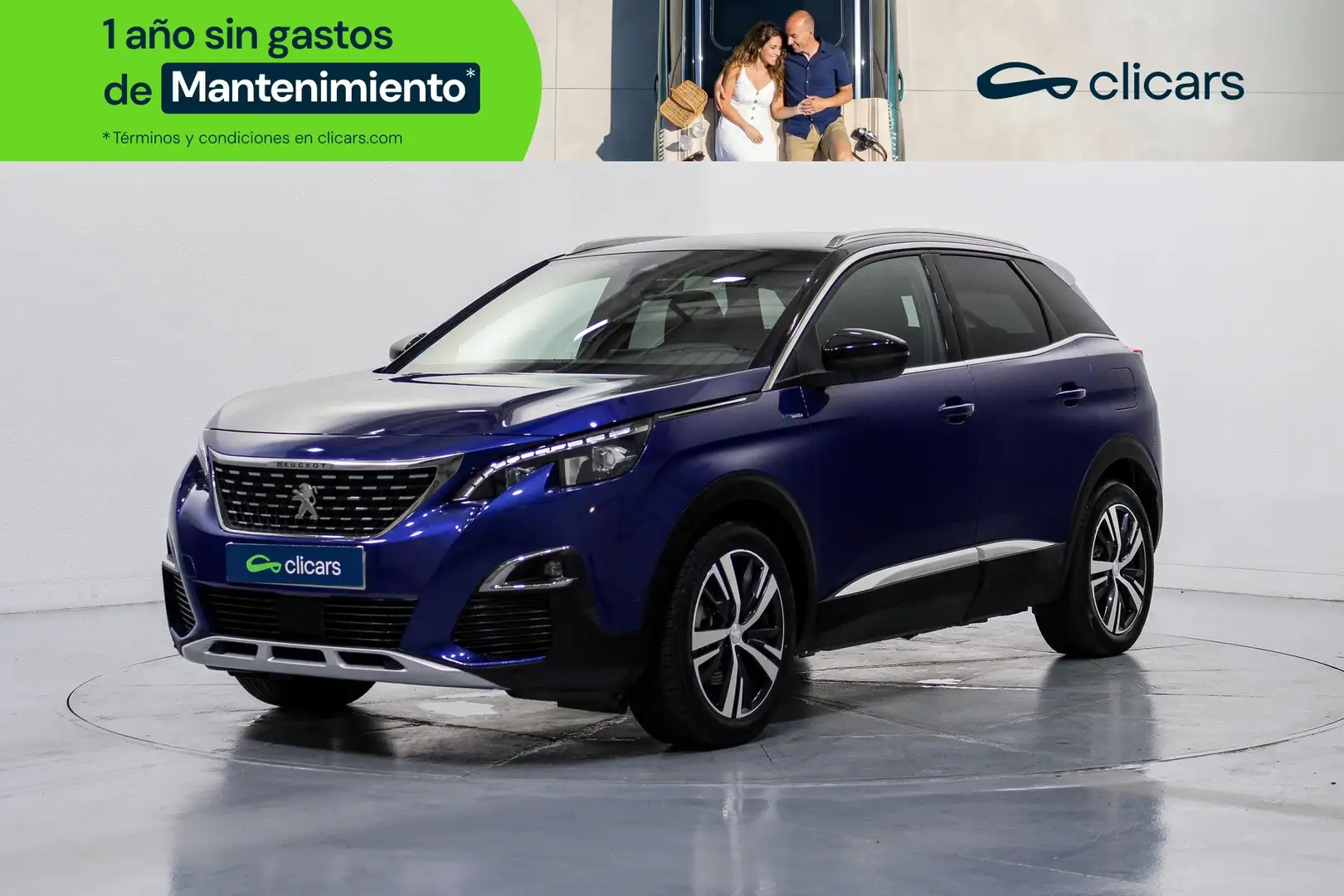 Peugeot 3008 Hybrid 225 GT Line e-EAT8 Azul - 1