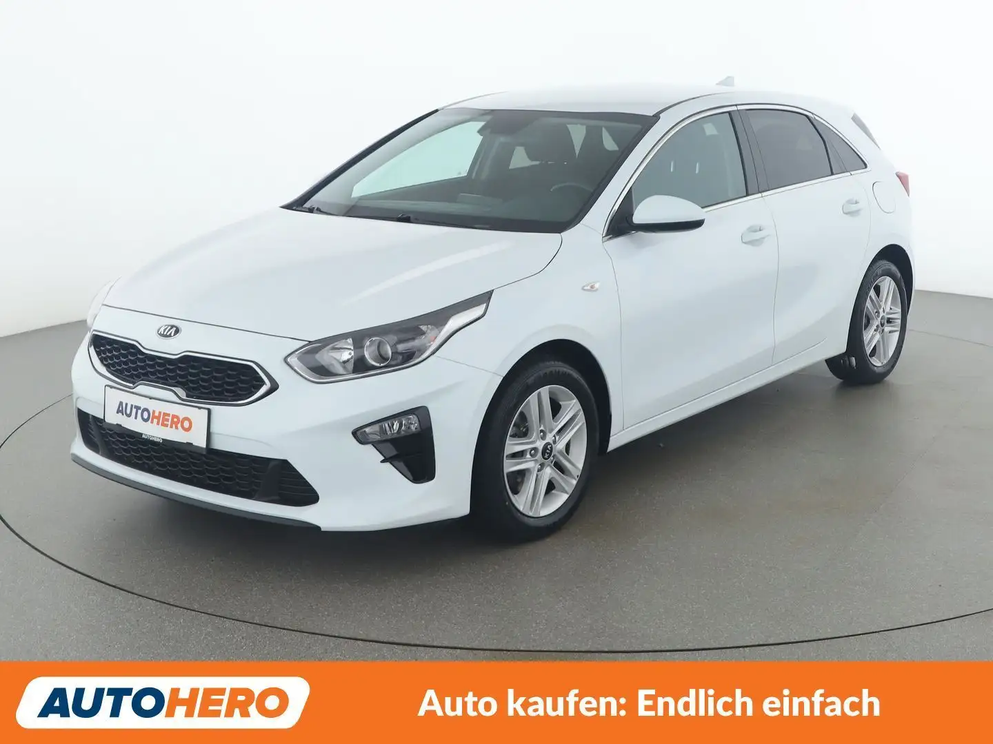 Kia Ceed / cee'd 1.0 TGDI Silber Weiß - 1