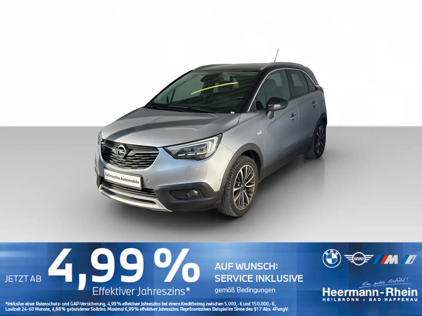 Opel Crossland X 1.2 Start/Stopp Aut. Ultimate Grau - 2