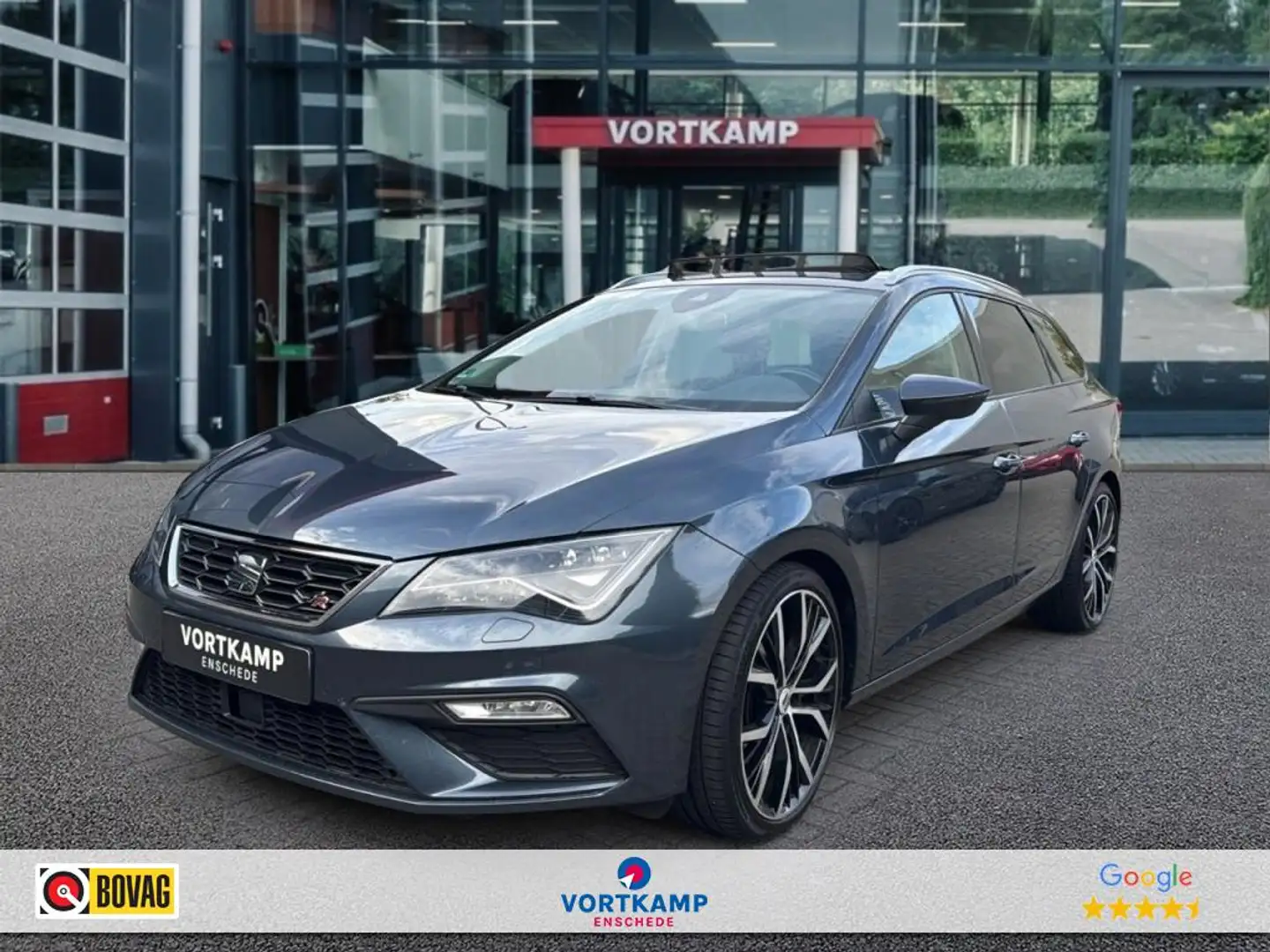 SEAT Leon 2.0 TSI DSG FR PANO-DAK/CAMERA/NAVI/CARPLAY/ACC/PD Grau - 1