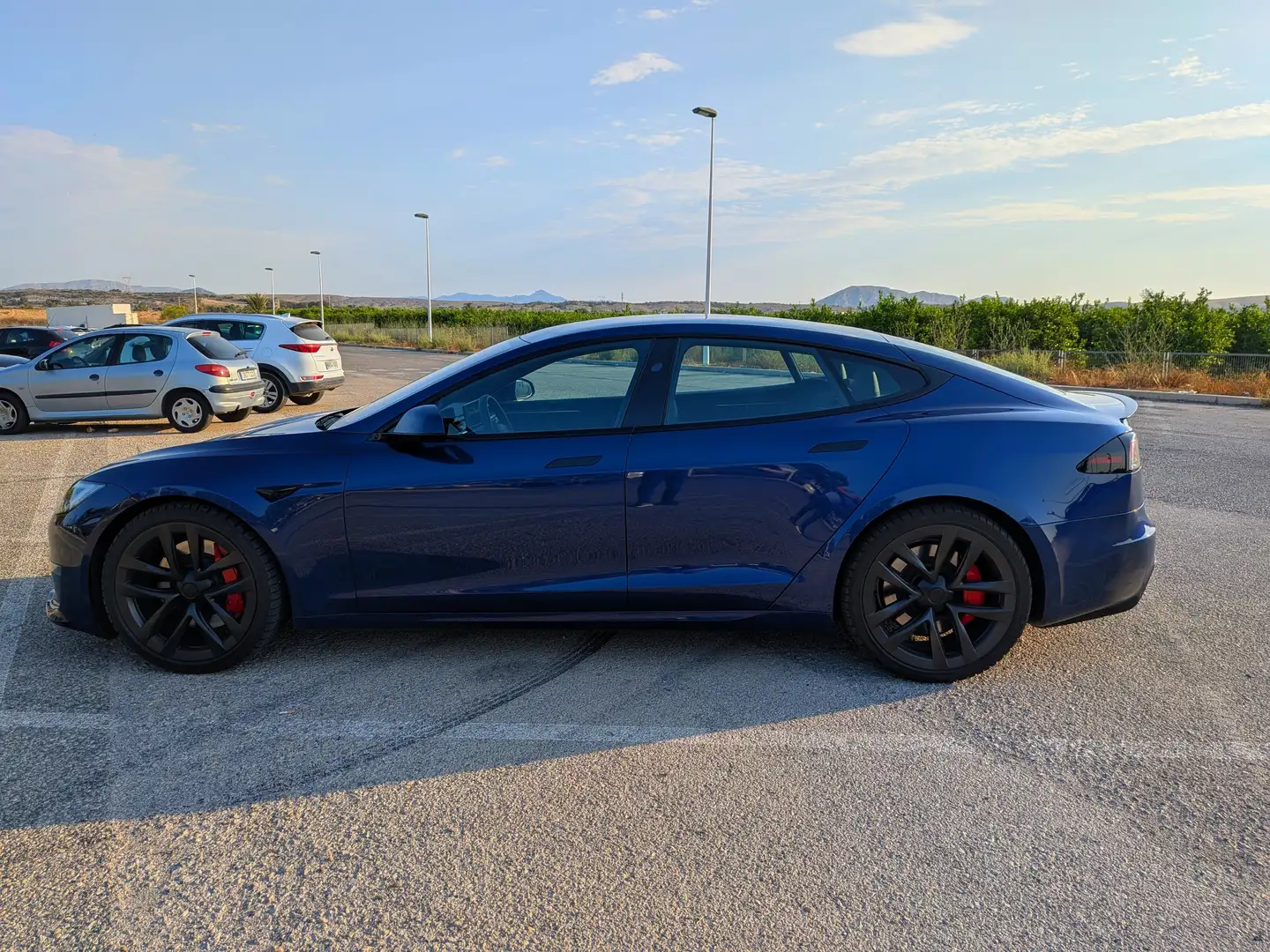 Tesla Model S Plaid Albastru - 2